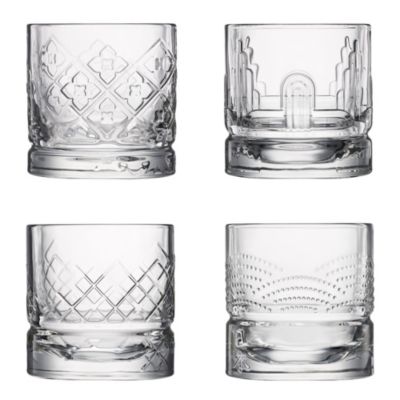 Coffret 4 verres à whisky Dandy30 cl