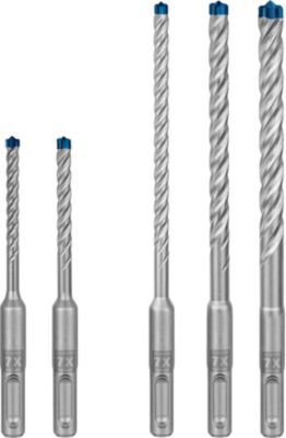 Coffret 5 forets béton Bosch SDS PLUS -7X