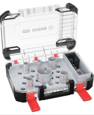Coffret 6 trépans Bosch pro pour multi-matériaux Ø.19-68mm
