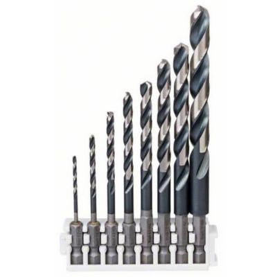 Coffret 8 forets métaux HSS Impact Control 2 à 10mm-2608577139