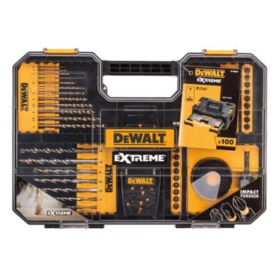 Coffret Assortiment Forets Et Embouts Percage Vissage Dewalt Extreme 100 Pcs Castorama