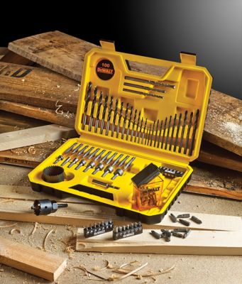 Coffret assortiment forets et embouts perçage vissage DeWalt Extreme (100 pcs)