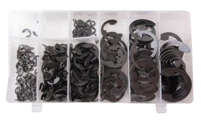 coffret circlips extérieurs type e 1.5-22mm (300 pcs) - co 0525 - clas equipements