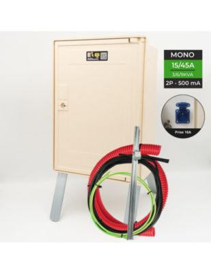 Coffret Complet 3 Mètres 3/6/9 Kw "souterrain" Lc