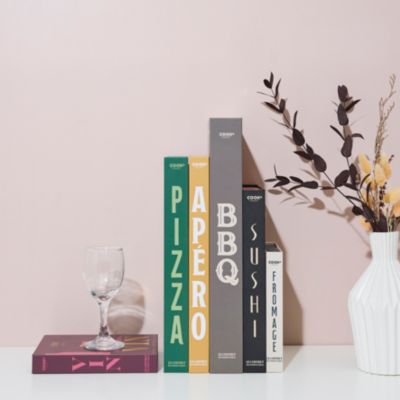 Coffret - COOK CONCEPT - Livre Apéro - Planche en bois - Couteau ...