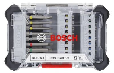 Coffret D'embouts De Vissage Extra Hard, 44 Pièces +1 Bosch Pro - 2607017732