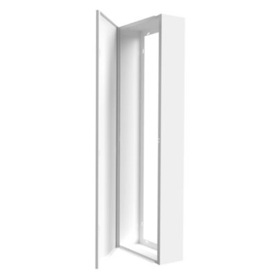 Coffret d'habillage ATOLE 13 modules en acier blanc pour tableaux éléctriques - H 1040 x L 340 x P 140 mm - Réf. RCH500