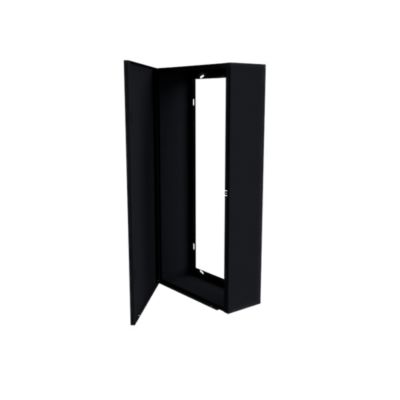 Coffret d'habillage ATOLE 13 modules en acier noir pour tableaux éléctriques - H 670 x L 340 x P 140 mm - Réf. RCH200NR