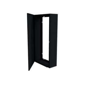 Coffret d'habillage ATOLE 13 modules en acier noir pour tableaux éléctriques - Hauteur utile : 610 mm