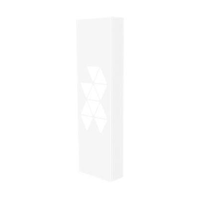 Coffret d'habillage ATOLE 13 modules en acier pour tableaux électriques porte Connect - H 117 x L 34 x P 14 cm - Réf. RCH600C