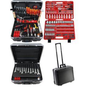 Coffret d'outils de mécanicien 272 pièces - PROFESSIONAL - FAMEX 604-18