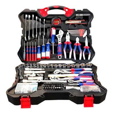 Coffret d'outils KraftMüller KM-CRV-256 Outils, Tournevis, Pince, Marteau, Clé, Qualité Acier en chrome vanadium