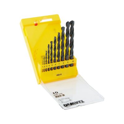 Coffret De 10 Forets Métal Dewalt Dt5911-qz Hss-r