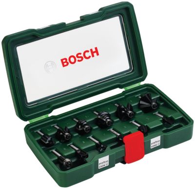 Coffret de 12 fraises défonceuse Bosch 8 mm