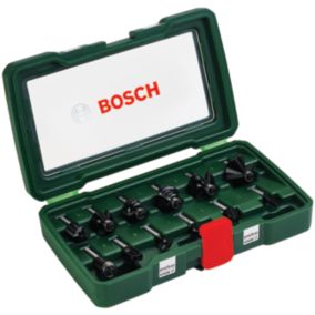 Coffret de 12 fraises défonceuse Bosch 8 mm