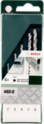 Coffret de 5 forets métal Bosch 6 pans