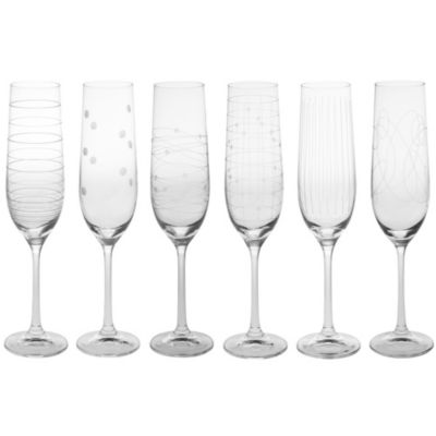 Verres Champagne Leonardo Leonardo 35243 Daily Set De 6 Flûtes à Champagne 215 Ml : Leonardo Leonardo Verre Champagne