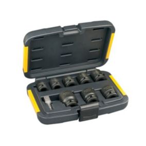 Coffret de 8 douilles à chocs 10-27mm - DEWALT - DT7507-QZ