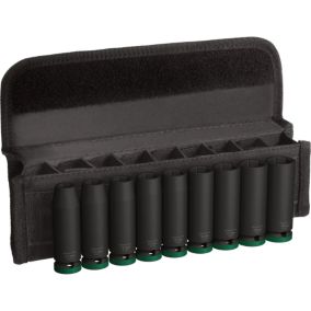 Coffret de 9 douilles à chocs PRO Impact 1/2'' M10 - 27 77mm - BOSCH - 2608003040