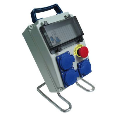 Coffret de chantier étanche IP54 8 modules