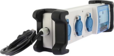 Coffret de chantier monophasé 3 prises 2P+T 16A 230V - Eurohm