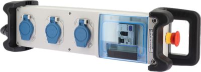 Coffret de chantier monophasé 3 prises 2P+T 16A 230V - Eurohm