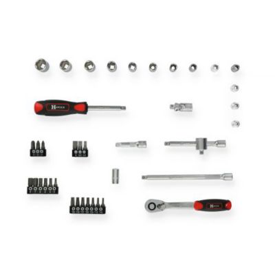 Coffret de douilles 1/4'' 40 pièces - HANGER - 251002