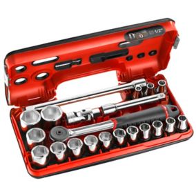 Coffret de serrage 1/2" Facom, 21 pièces