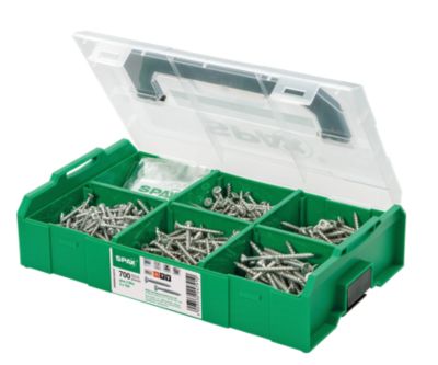 Coffret de vis Spax Tsar Plus Wirox A3J - 700 pièces