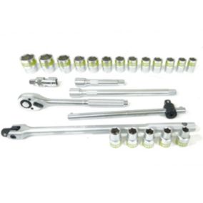 Coffret à douilles 24 pièces 1/2" Chrome vanadium VITO