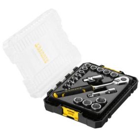 Coffret douilles STAKBOX M 3/8'' jeu de 18 pièces - STANLEY FATMAX - FMMT98102-0