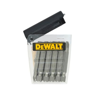 Coffret embouts de vissage PZ2 50 mm DeWalt Extreme, 15 pièces