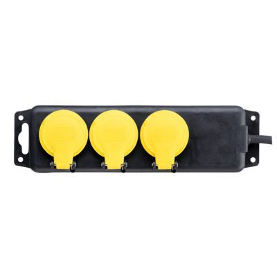 Coffret étanche + Bloc 3 prises IP44