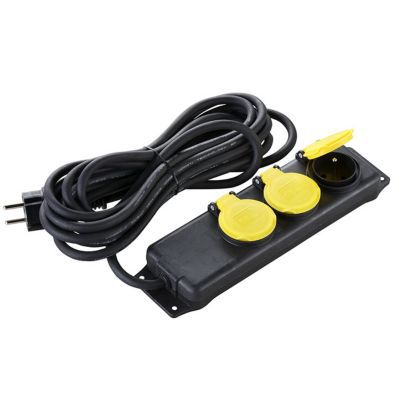 Coffret étanche + Bloc 3 prises IP44