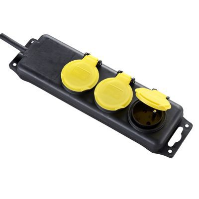 Coffret étanche + Bloc 3 prises IP44