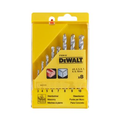 Coffret forets béton DeWalt Extreme (8 pcs)