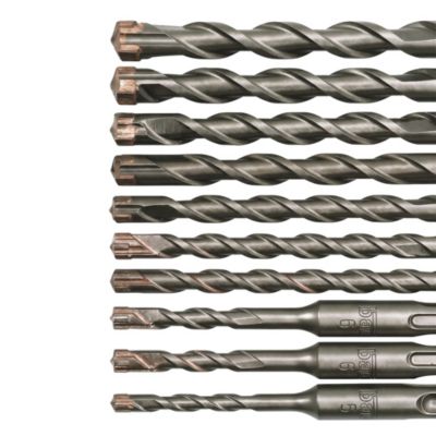 Coffret forets béton SDS+ Erbauer, 10 pièces