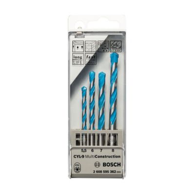 Coffret forets multiconstruction Bosch (4 pcs)