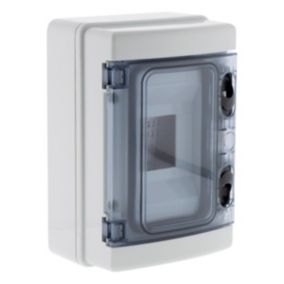 Coffret IP65 4 modules + accessoires Zenitech