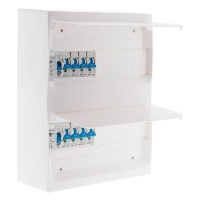 Coffret électrique 26 modules T1/T2 8 disj Zenitech