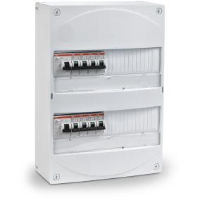 Coffret électrique 3 rangées 39 modules T2 ABB
