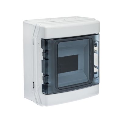 Coffret électrique étanche Pour L'extérieur Ip65 - 6 Modules - Hxlxp 231x202x113mm Ide Ecology