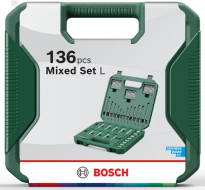 Coffret mixte embouts et forets Bosch 2 608 522 570 136 pièces