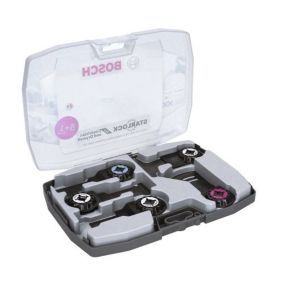 Coffret Starlock 6 lames pour électricien et plaquiste bois/metal - BOSCH - 2608664622
