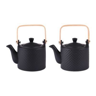 Coffret théière Snow black mat 0,8 l (1 modèle aléatoire)