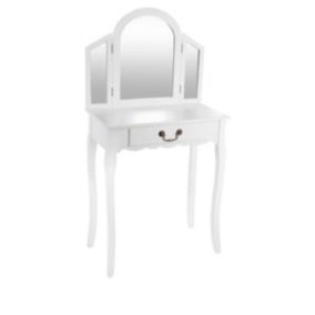 Coiffeuse "Aurell" blanche - Atmosphera