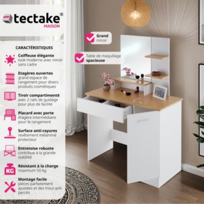 Coiffeuse ZOE moderne au look moderne
