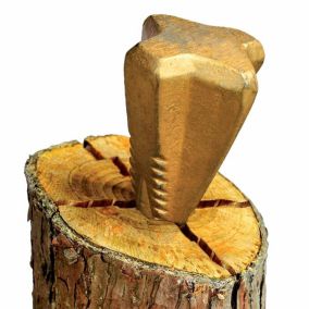 Coin à bois éclateur étoile Petit modèle Or