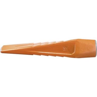Coin éclateur vrillé 260 mm 3 100 g - forgé, revêtement orange, livré avec boîte de transport