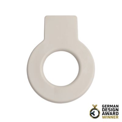 Coin de porte lock Rei sable ⌀8,2x H.1,5 cm
